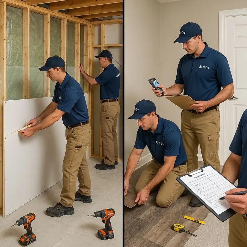 Repairs and Reconstruction process in Welch, WV